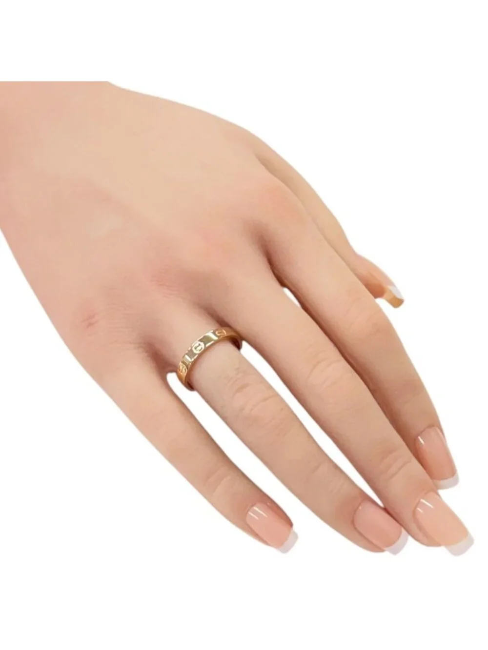 Cartier Mini Love Ring 18K Gold 18K Pink Vintage